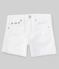 Polo Ralph Lauren Little Girls Frayed Denim Shorts