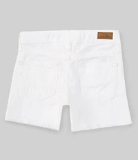 Polo Ralph Lauren Little Girls Frayed Denim Shorts