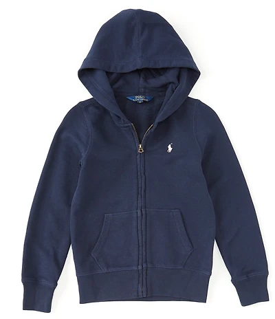 Polo Ralph Lauren Little Girls French Terry Hoodie Jacket