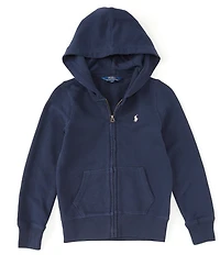 Polo Ralph Lauren Little Girls French Terry Hoodie Jacket