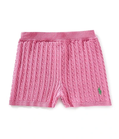 Polo Ralph Lauren Little Girls Mini-Cable Bike Shorts