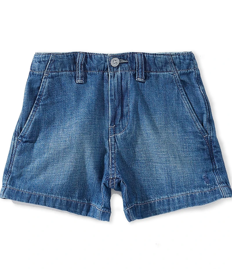 Polo Ralph Lauren Little Girls Denim Shorts