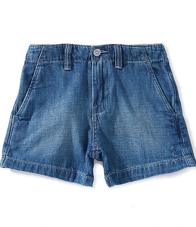 Polo Ralph Lauren Little Girls Denim Shorts