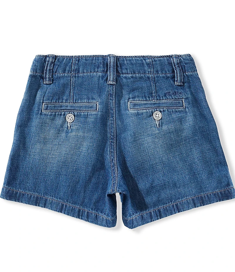 Polo Ralph Lauren Little Girls Denim Shorts