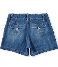 Polo Ralph Lauren Little Girls Denim Shorts