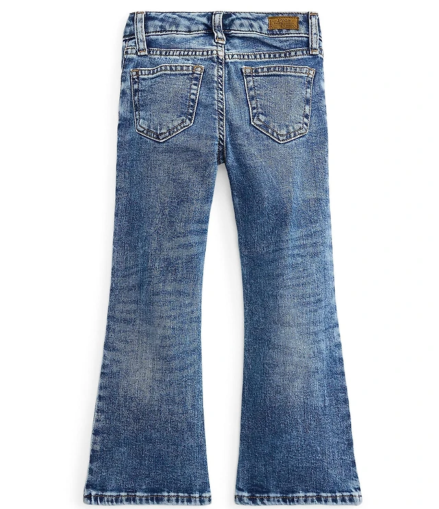 Polo Ralph Lauren Little Girls Belted Denim Shirt Dress Liberty