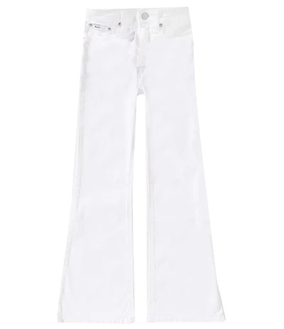 Polo Ralph Lauren Little Girls Flared Stretch Denim Jeans
