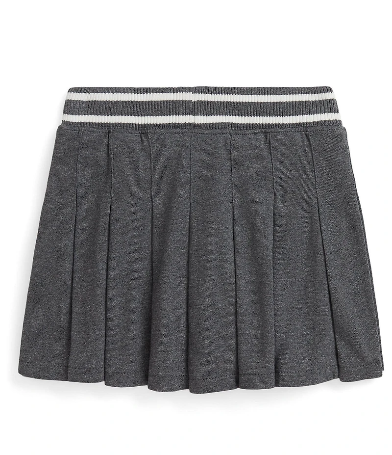 Polo Ralph Lauren Little Girls Pleated Jersey Skort