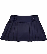 Polo Ralph Lauren Little Girls Pleated Ponte Skirt