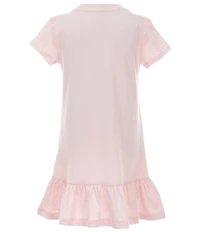 Polo Ralph Lauren Little Girls Short Sleeve Polo Bear Jersey Dress