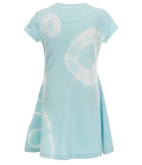 Polo Ralph Lauren Little Girls Short-Sleeve Tie-Dye Polo Bear A-Line Dress