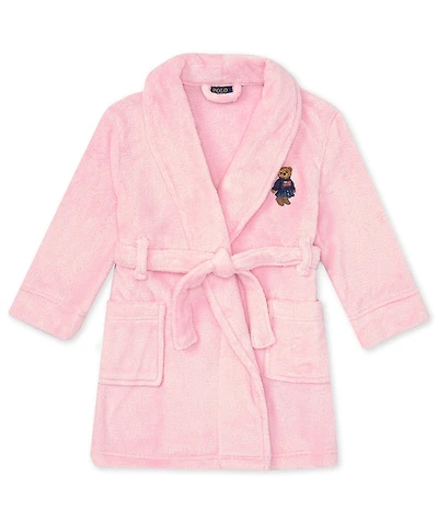 Polo Ralph Lauren Little Girls Polo Bear Terry Robe