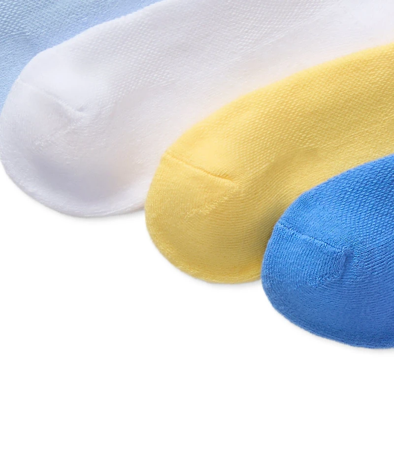 Polo Ralph Lauren Little/Big Girls Performance Cushioned Solid Quarter Sock 6-Pack
