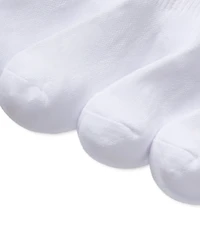 Polo Ralph Lauren Little/Big Girls Performance Cushioned Solid Quarter Sock 6-Pack