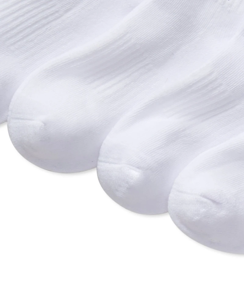 Polo Ralph Lauren Little/Big Girls Performance Solid Cushioned Quarter Socks 6-Pack