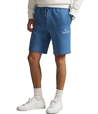 Polo Ralph Lauren Logo Double-Knit 9#double; Inseam Shorts