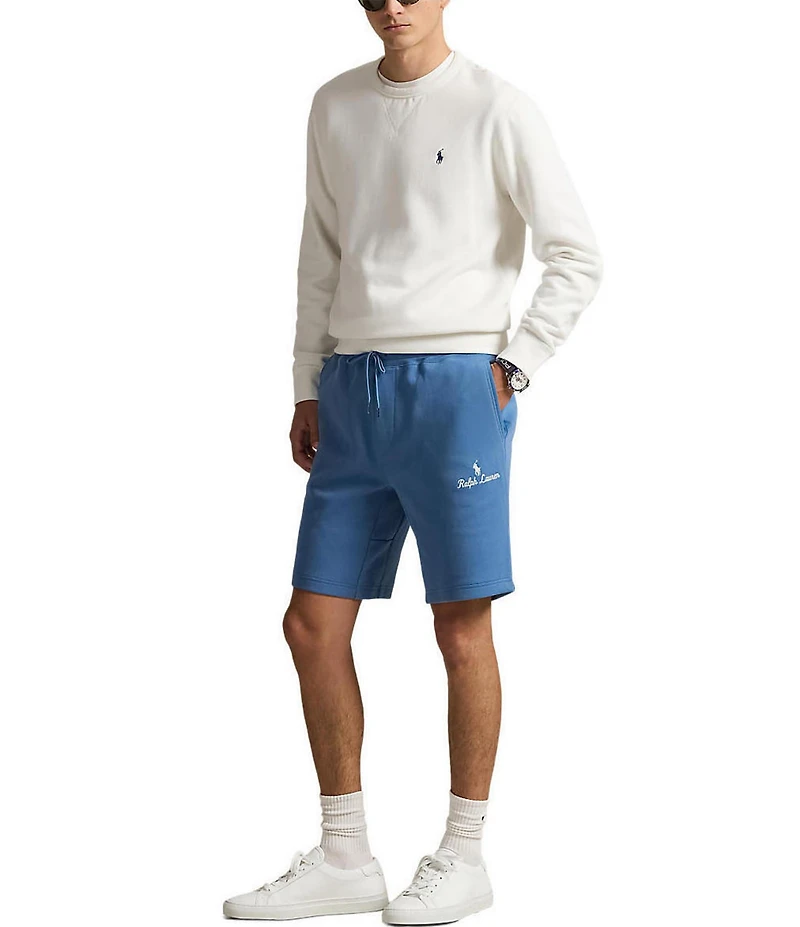 Polo Ralph Lauren Logo Double-Knit 9#double; Inseam Shorts