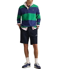 Polo Ralph Lauren Logo Double-Knit 9#double; Inseam Shorts