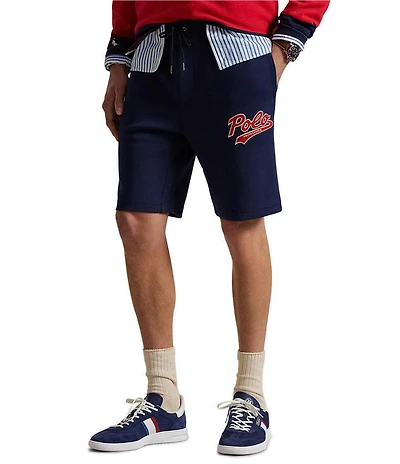 Polo Ralph Lauren Logo Double-Knit 9#double; Inseam Shorts