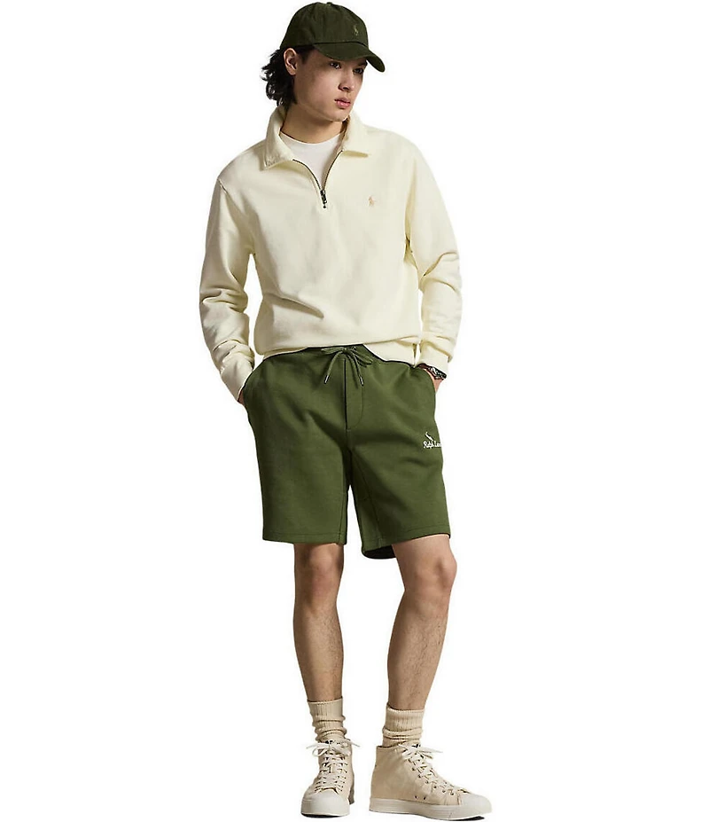 Polo Ralph Lauren Logo Double-Knit 9#double; Inseam Shorts