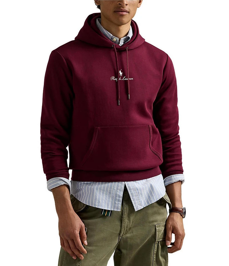 Polo Ralph Lauren Logo Double-Knit Hoodie