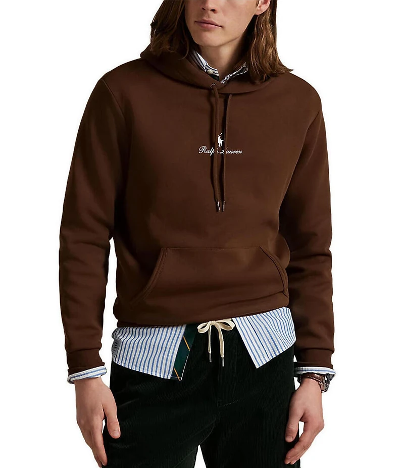 Polo Ralph Lauren Logo Double-Knit Hoodie