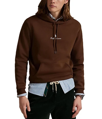Polo Ralph Lauren Logo Double-Knit Hoodie