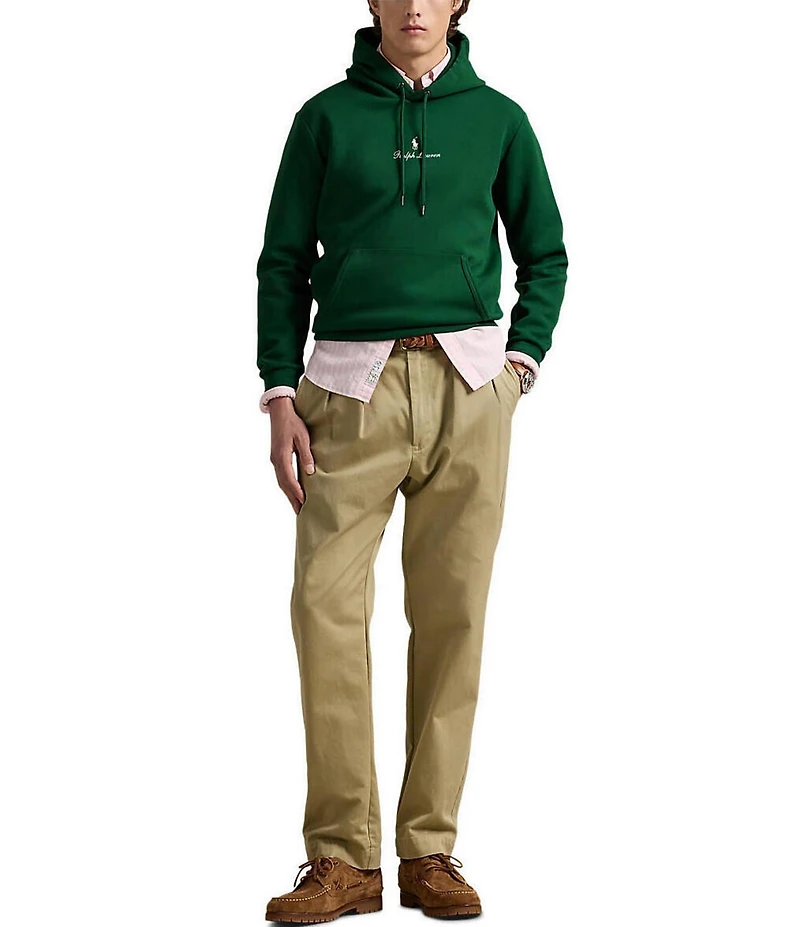 Polo Ralph Lauren Logo Double-Knit Hoodie