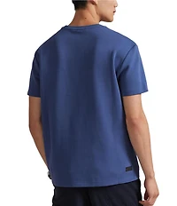 Polo Ralph Lauren Logo Double-Knit Short Sleeve T-Shirt