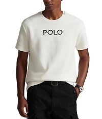 Polo Ralph Lauren Logo Double-Knit Short Sleeve T-Shirt