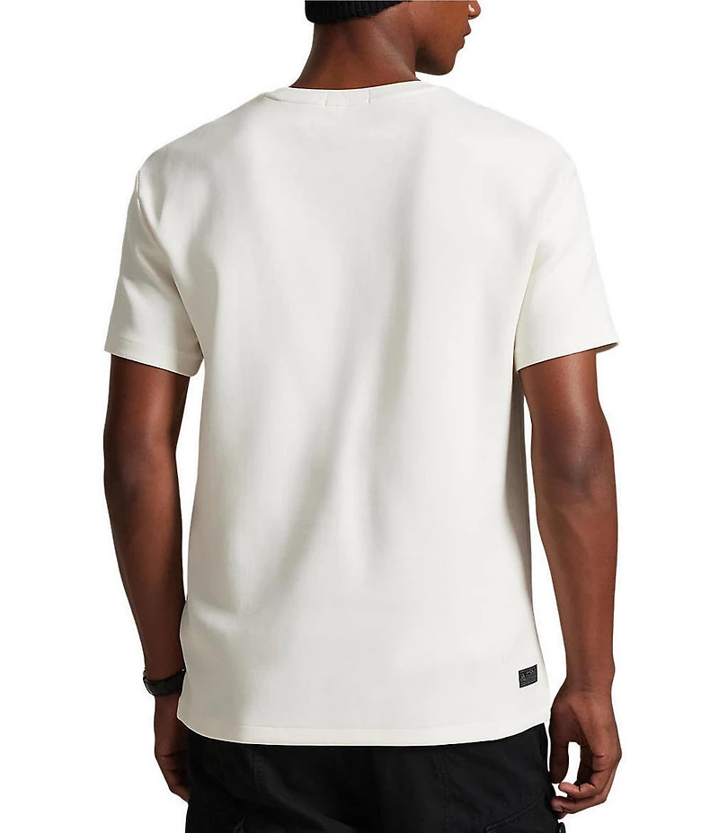 Polo Ralph Lauren Logo Double-Knit Short Sleeve T-Shirt