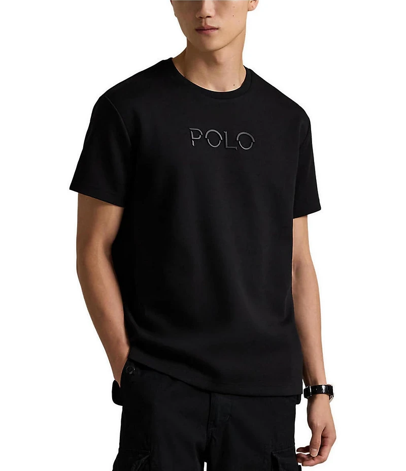 Polo Ralph Lauren Logo Double-Knit Short Sleeve T-Shirt