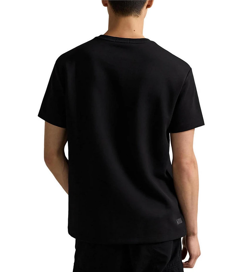 Polo Ralph Lauren Logo Double-Knit Short Sleeve T-Shirt