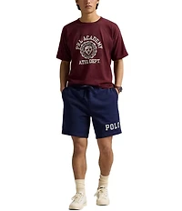 Polo Ralph Lauren Logo Fleece 7.5#double; Inseam Shorts