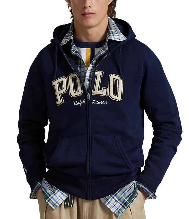 Polo Ralph Lauren Logo Fleece Full-Zip Hoodie