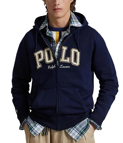 Polo Ralph Lauren Logo Fleece Full-Zip Hoodie