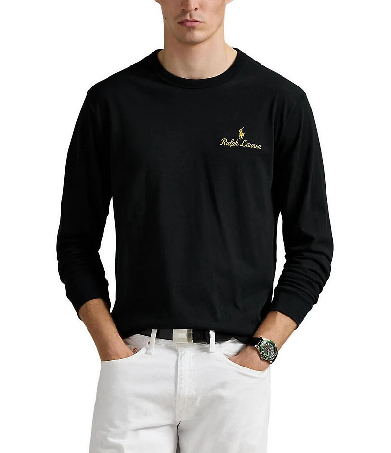 Polo Ralph Lauren Logo Jersey Long Sleeve T-Shirt