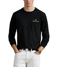Polo Ralph Lauren Logo Jersey Long Sleeve T-Shirt