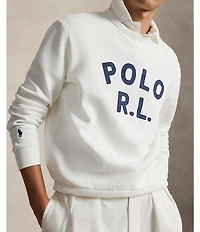 Polo Ralph Lauren Logo Long Sleeve Fleece Sweatshirt