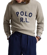 Polo Ralph Lauren Logo Long Sleeve Fleece Sweatshirt