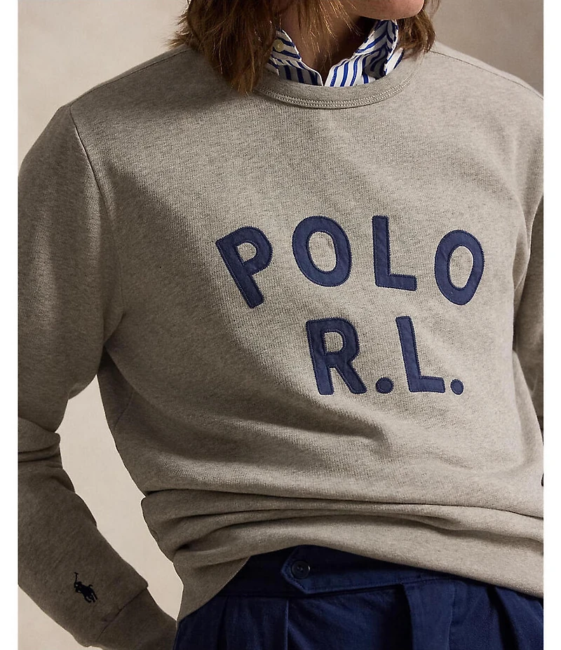 Polo Ralph Lauren Logo Long Sleeve Fleece Sweatshirt