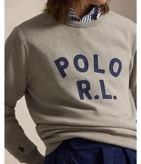 Polo Ralph Lauren Logo Long Sleeve Fleece Sweatshirt