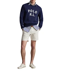Polo Ralph Lauren Logo Long Sleeve Fleece Sweatshirt