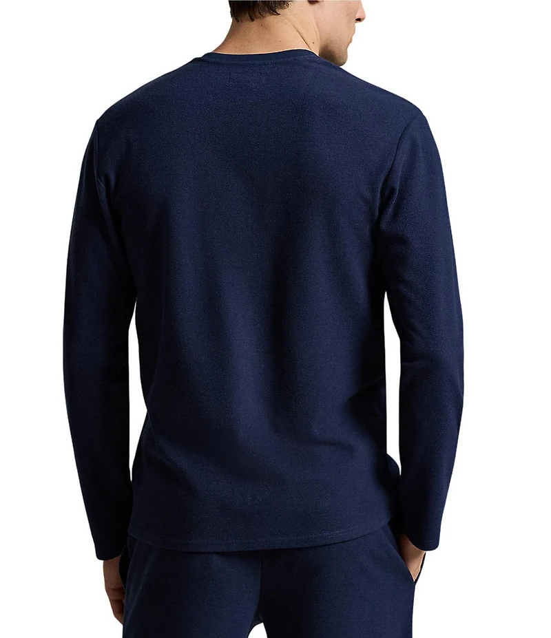 Polo Ralph Lauren Long Sleeve Cozy Knit Sleep Shirt