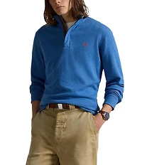 Polo Ralph Lauren Long Sleeve Luxury Jersey Quarter-Zip Pullover