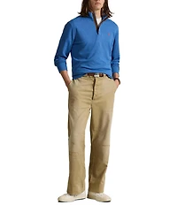 Polo Ralph Lauren Long Sleeve Luxury Jersey Quarter-Zip Pullover