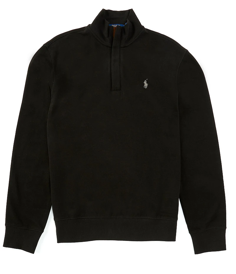 Polo Ralph Lauren Long Sleeve Luxury Jersey Quarter-Zip Pullover