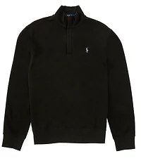 Polo Ralph Lauren Long Sleeve Luxury Jersey Quarter-Zip Pullover
