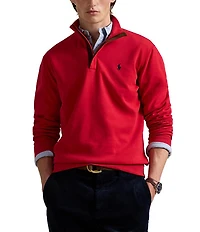 Polo Ralph Lauren Long Sleeve Luxury Jersey Quarter-Zip Pullover