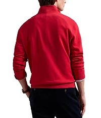 Polo Ralph Lauren Long Sleeve Luxury Jersey Quarter-Zip Pullover